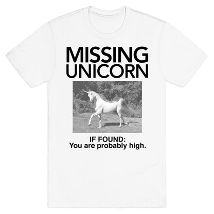Missing Unicorn T-Shirt