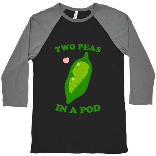 Peas in a Pod Baseball Tee
