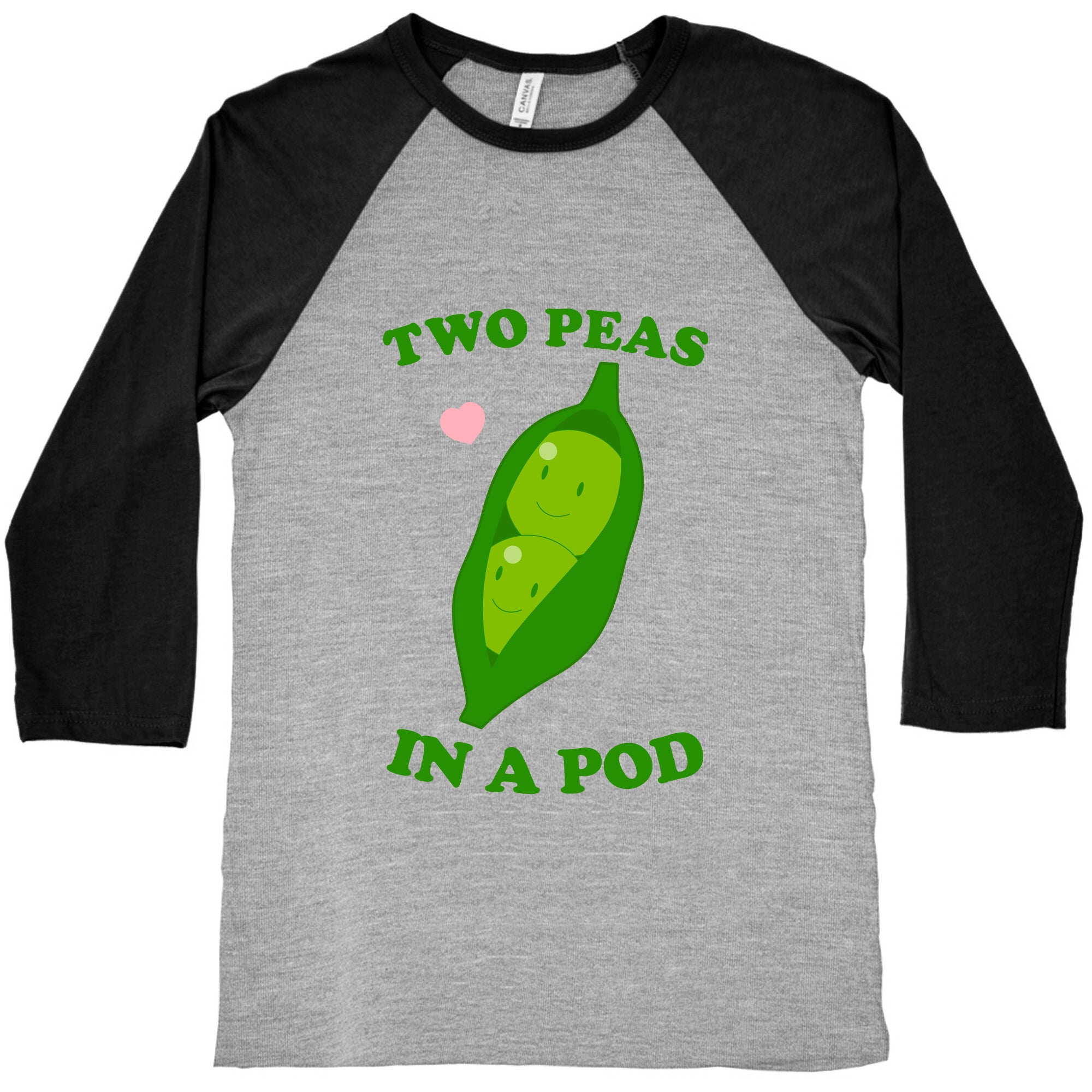 Peas in a Pod Baseball Tee