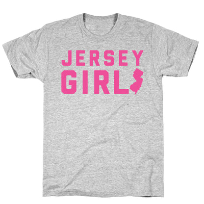 Jersey Girl (Pink) T-Shirt