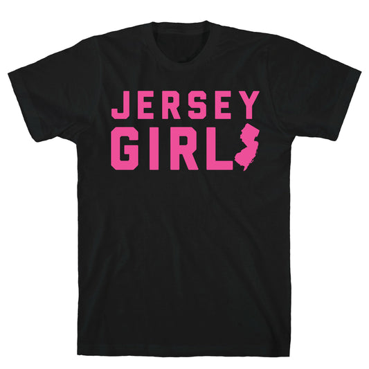 Jersey Girl (Pink) T-Shirt