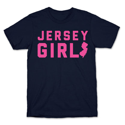 Jersey Girl (Pink) T-Shirt