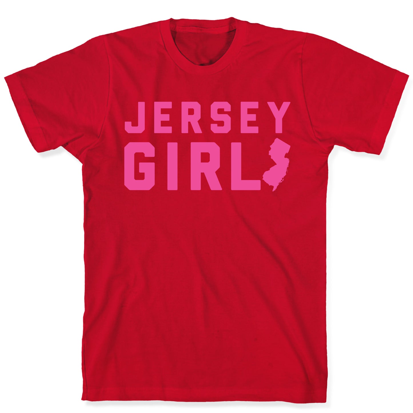 Jersey Girl (Pink) T-Shirt