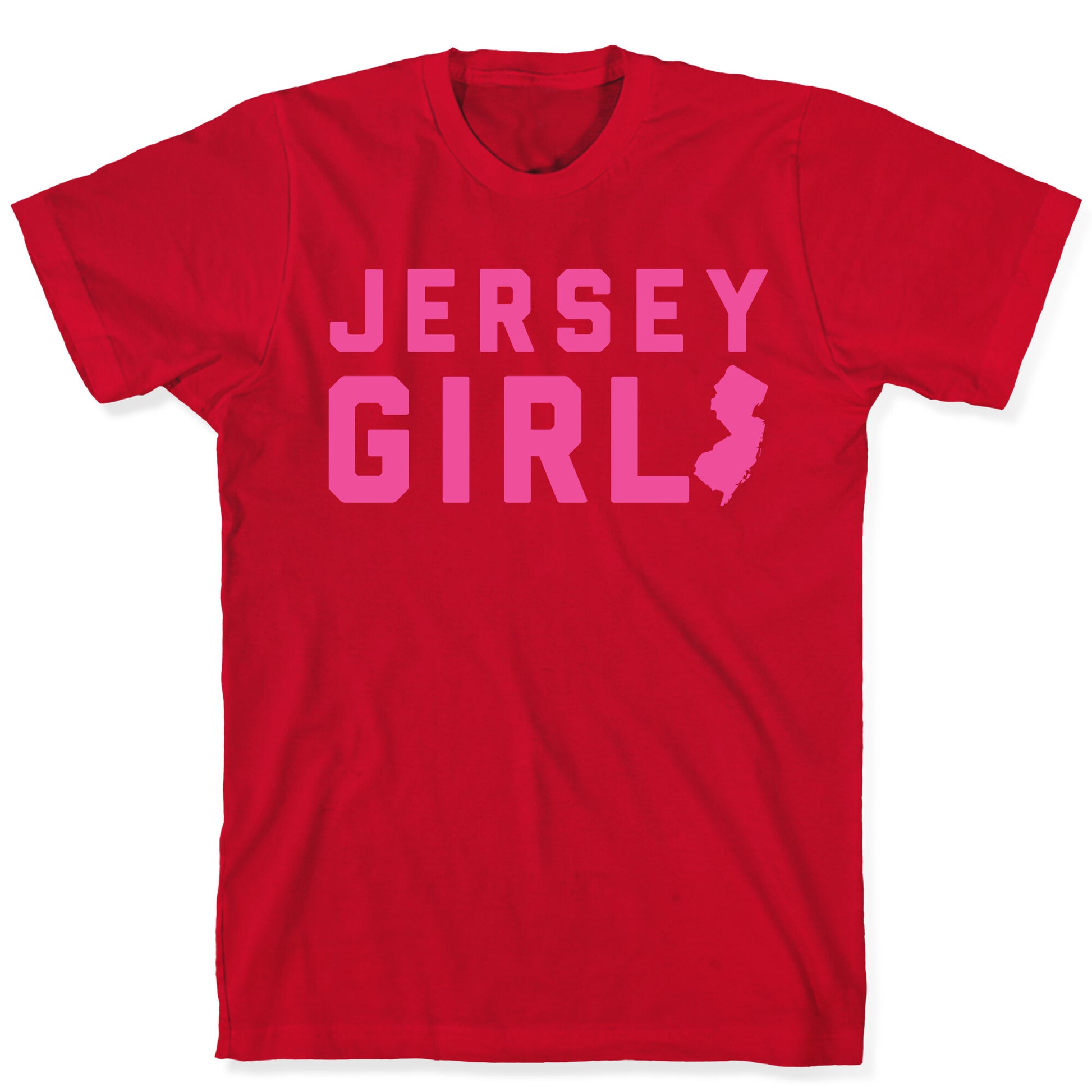Jersey Girl (Pink) T-Shirt