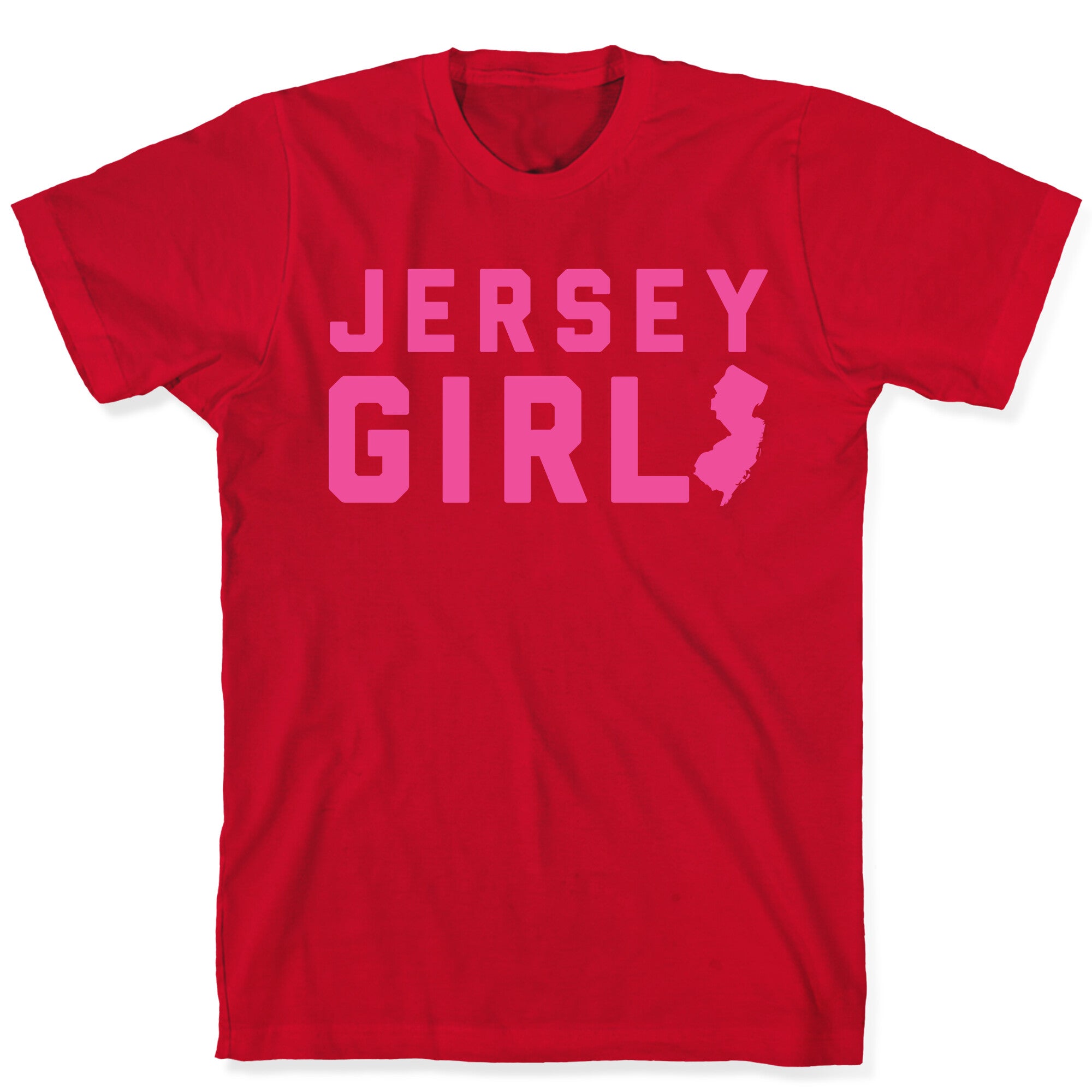 Jersey Girl (Pink) T-Shirt
