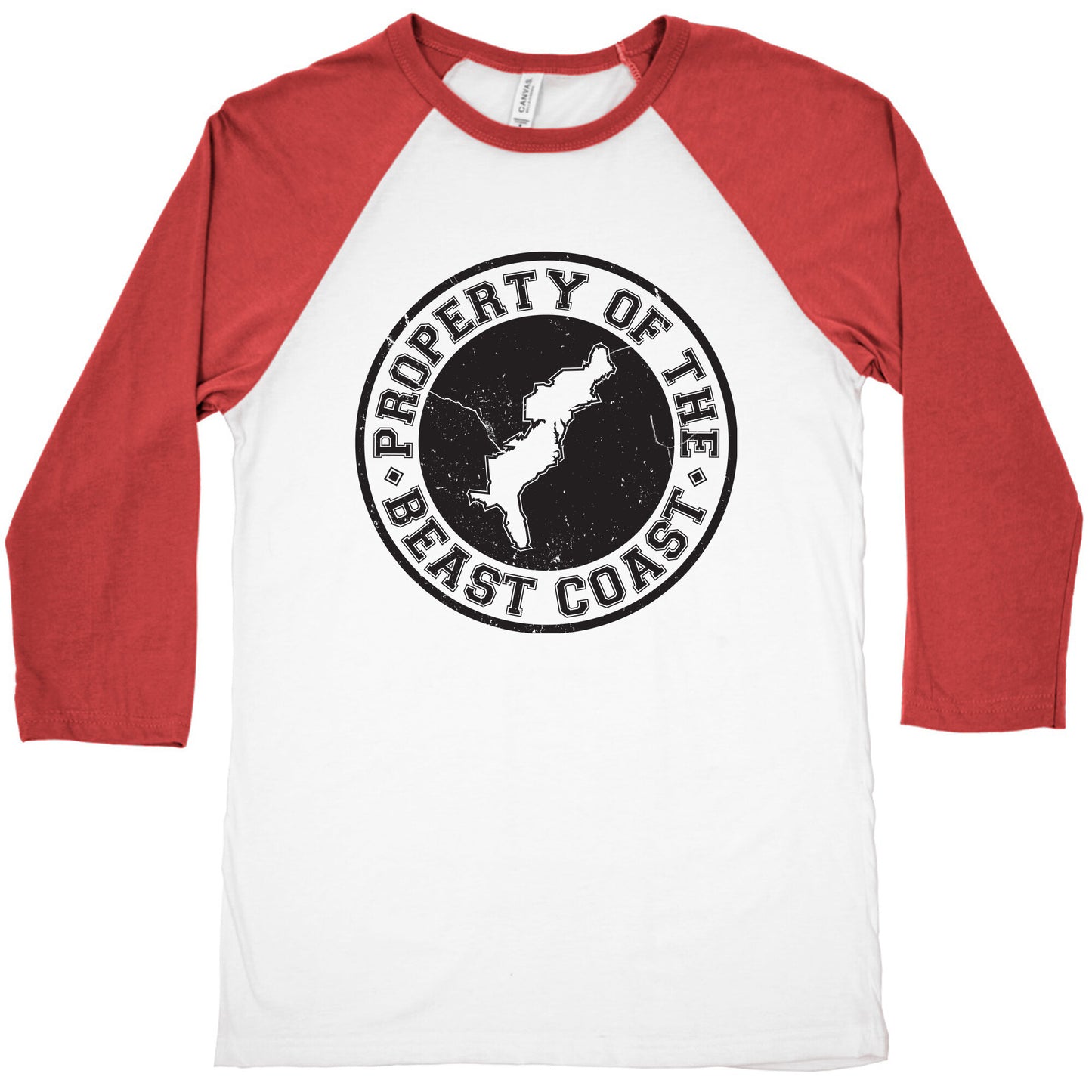 Beast Coast Property Baseball Tee