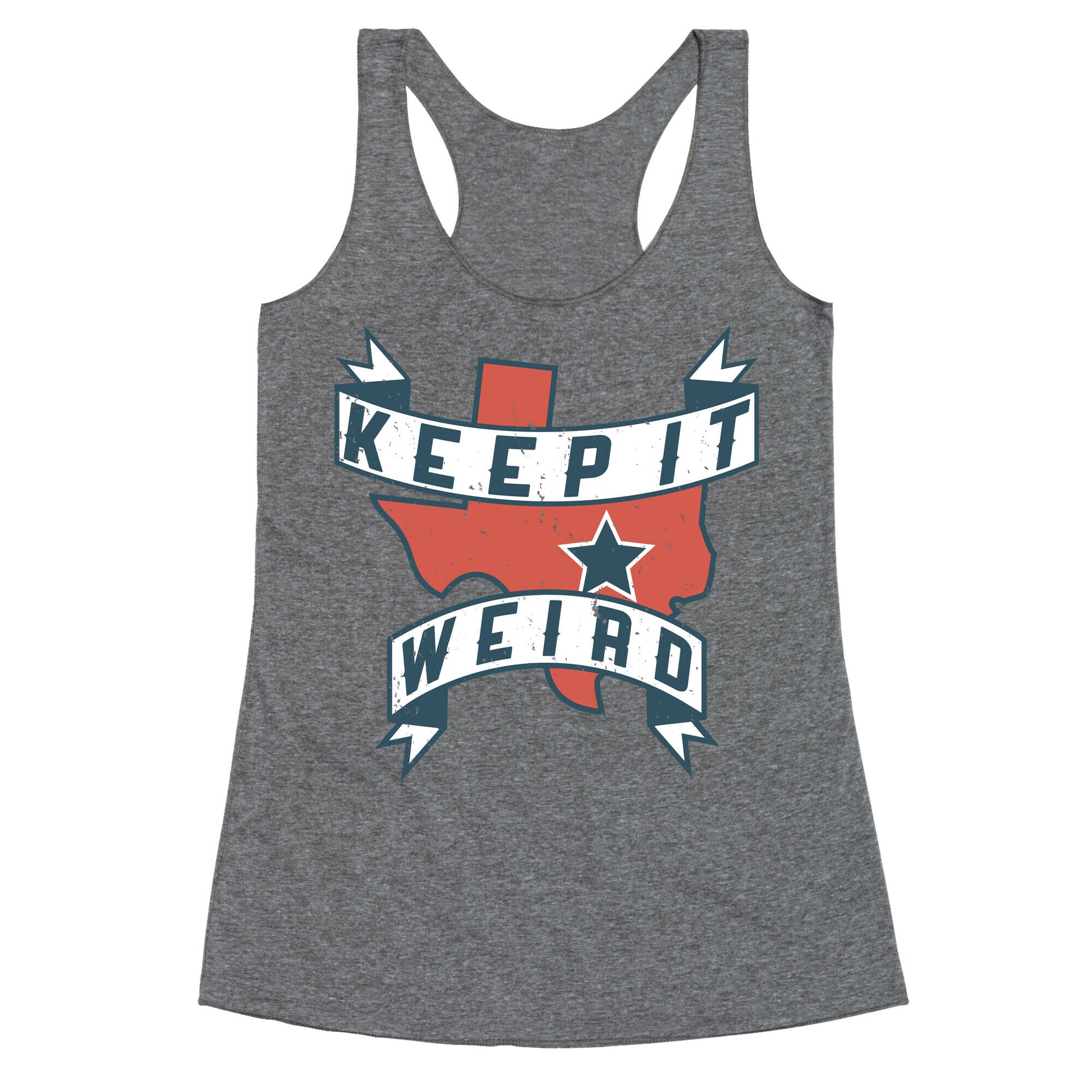 Keep It Weird (Austin) Racerback Tank