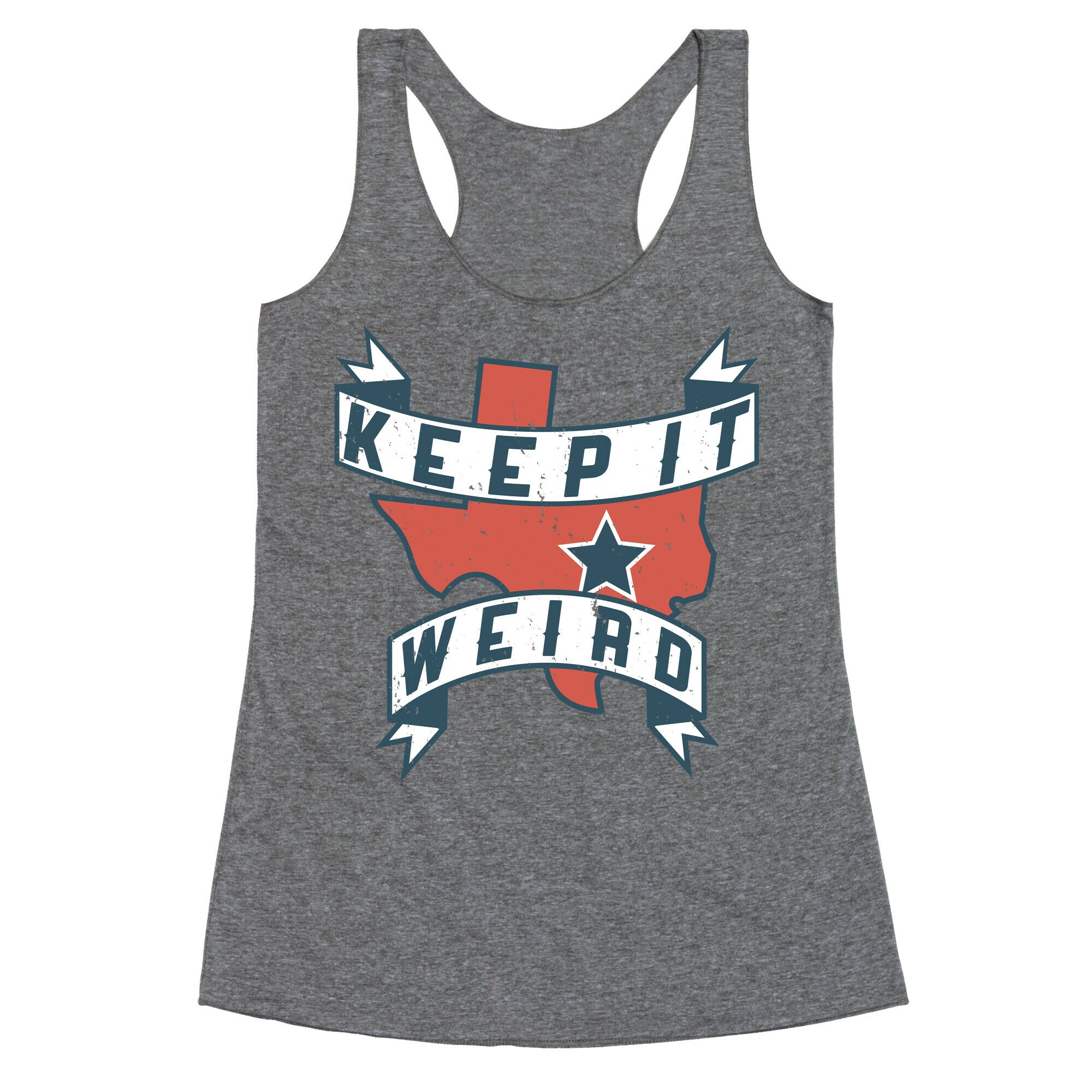 Keep It Weird (Austin) Racerback Tank