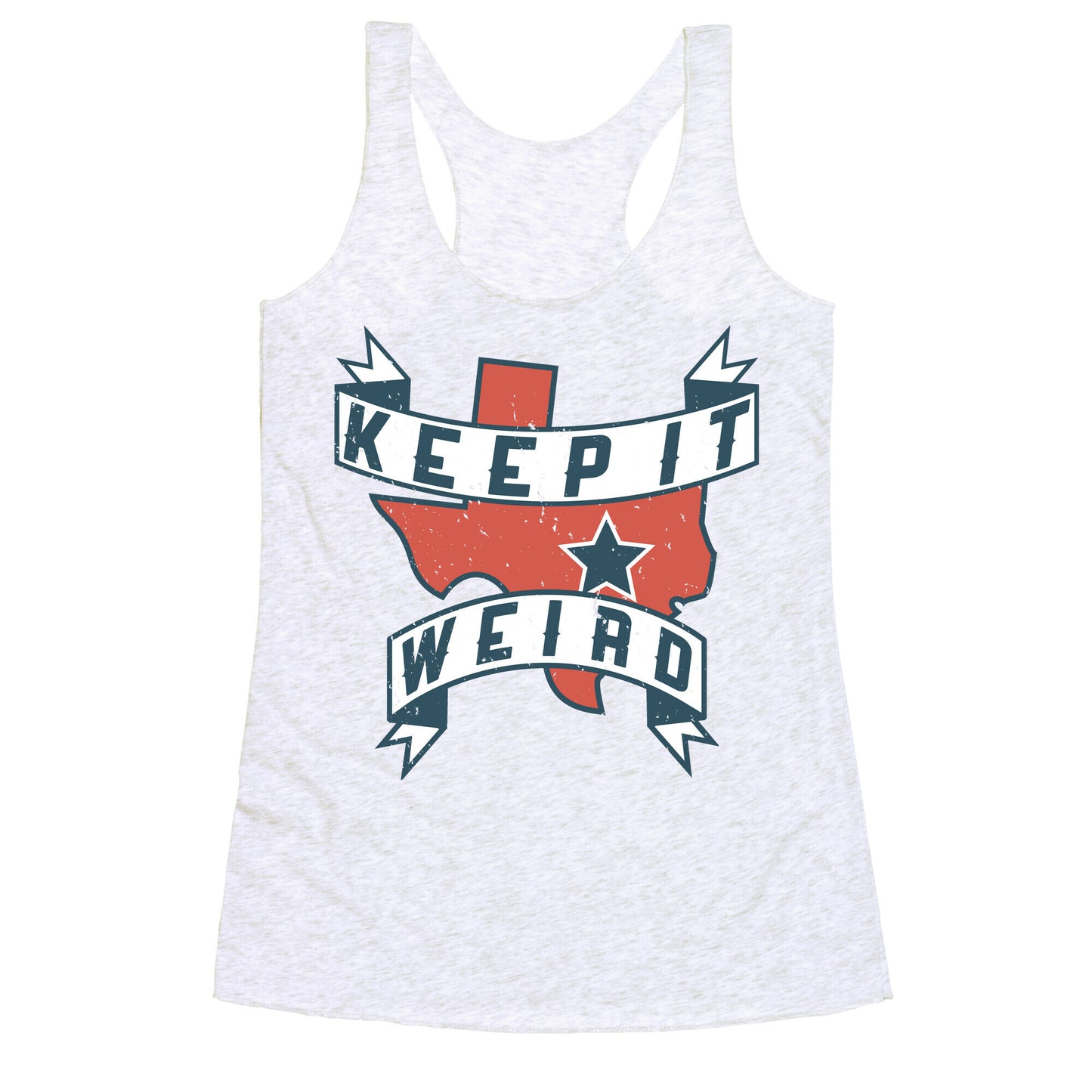Keep It Weird (Austin) Racerback Tank