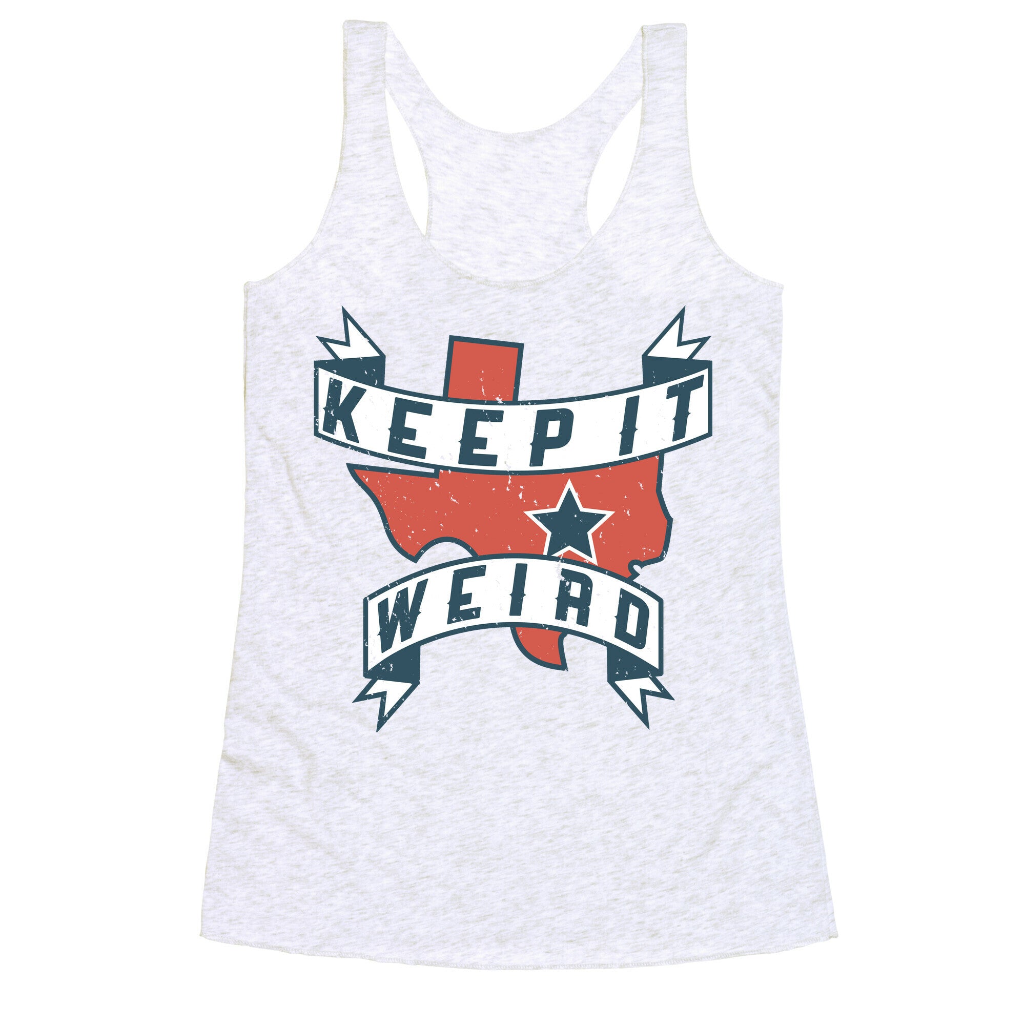 Keep It Weird (Austin) Racerback Tank