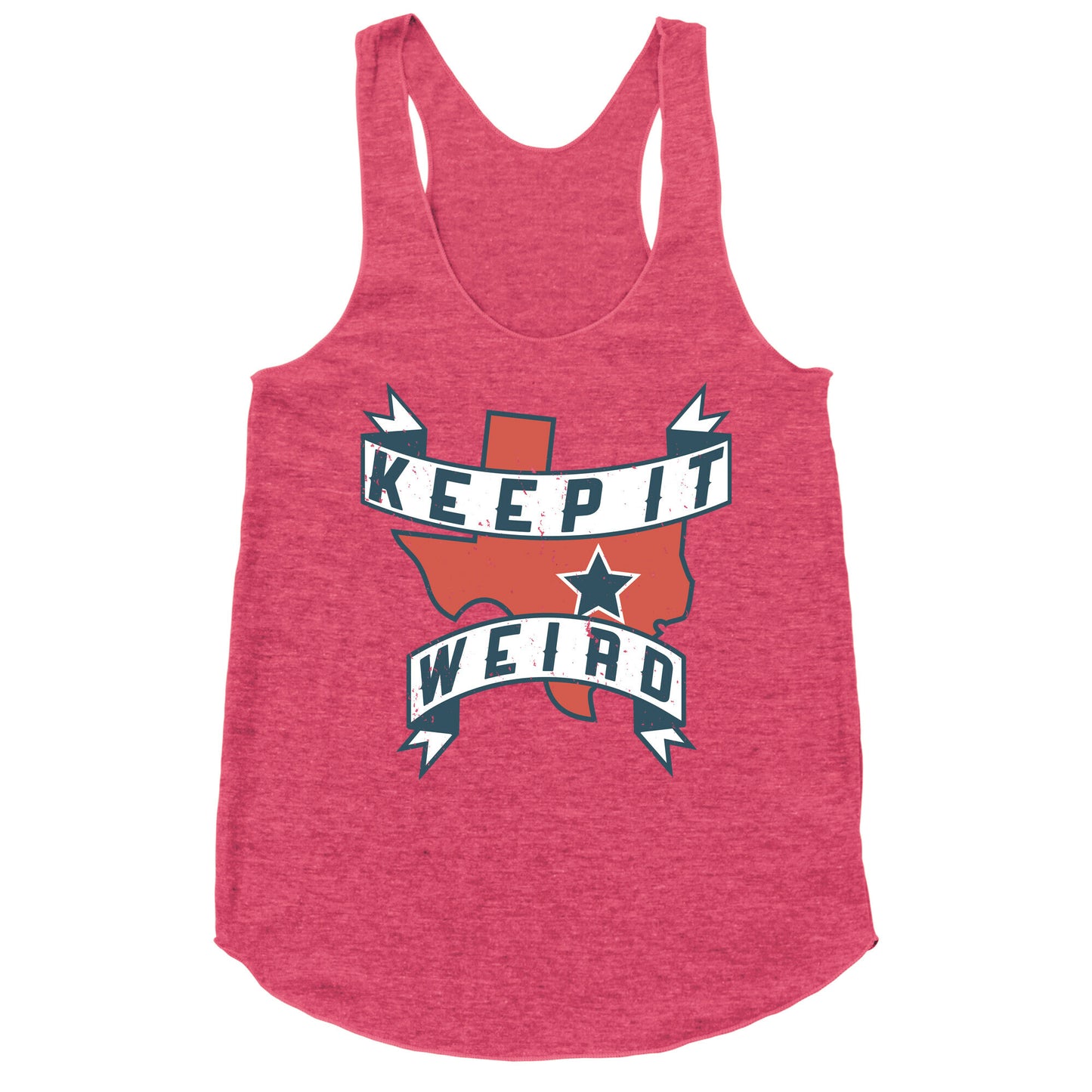 Keep It Weird (Austin) Racerback Tank