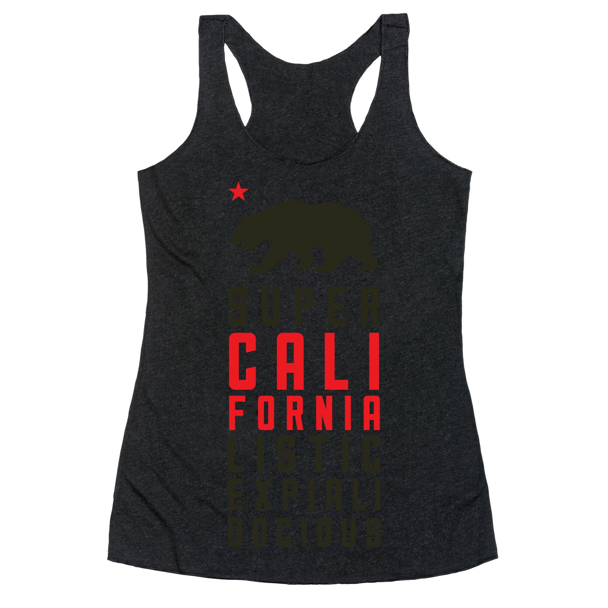 Californialistic Racerback Tank