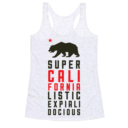 Californialistic Racerback Tank