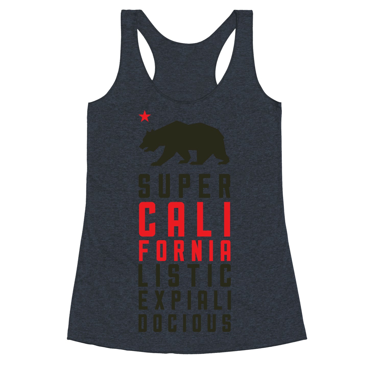 Californialistic Racerback Tank