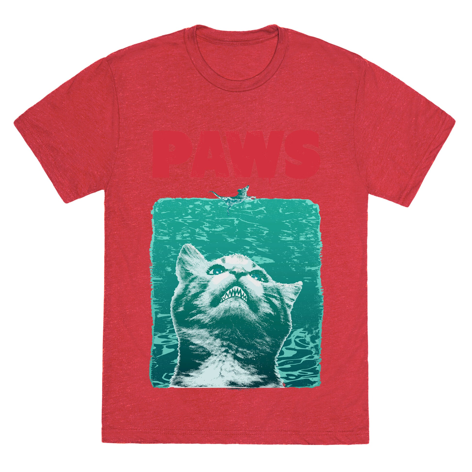 PAWS (Vintage Parody tank) Unisex Triblend Tee