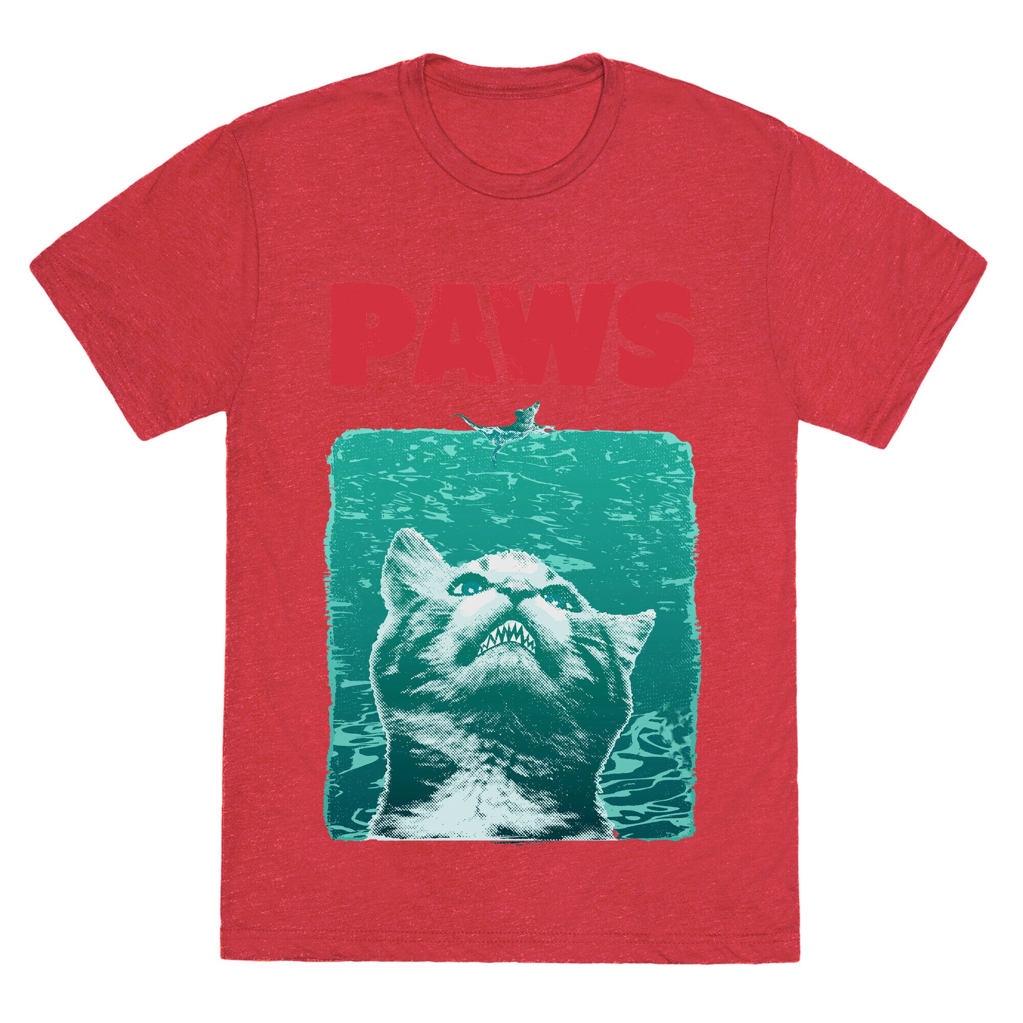 PAWS (Vintage Parody tank) Unisex Triblend Tee