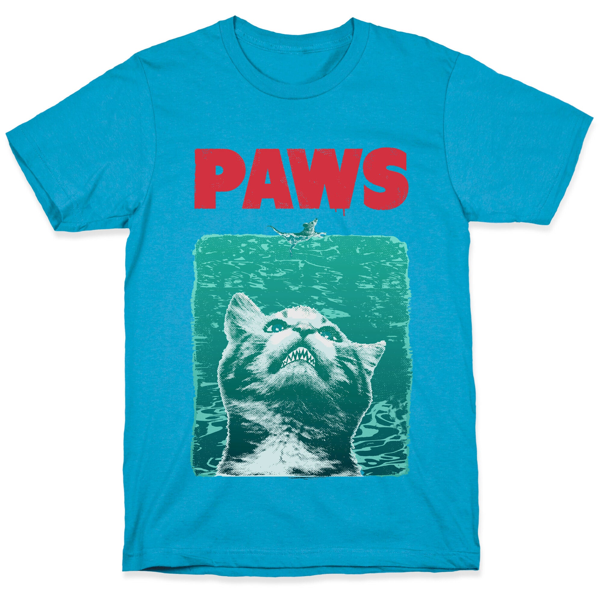 PAWS (Vintage Parody tank) Unisex Triblend Tee