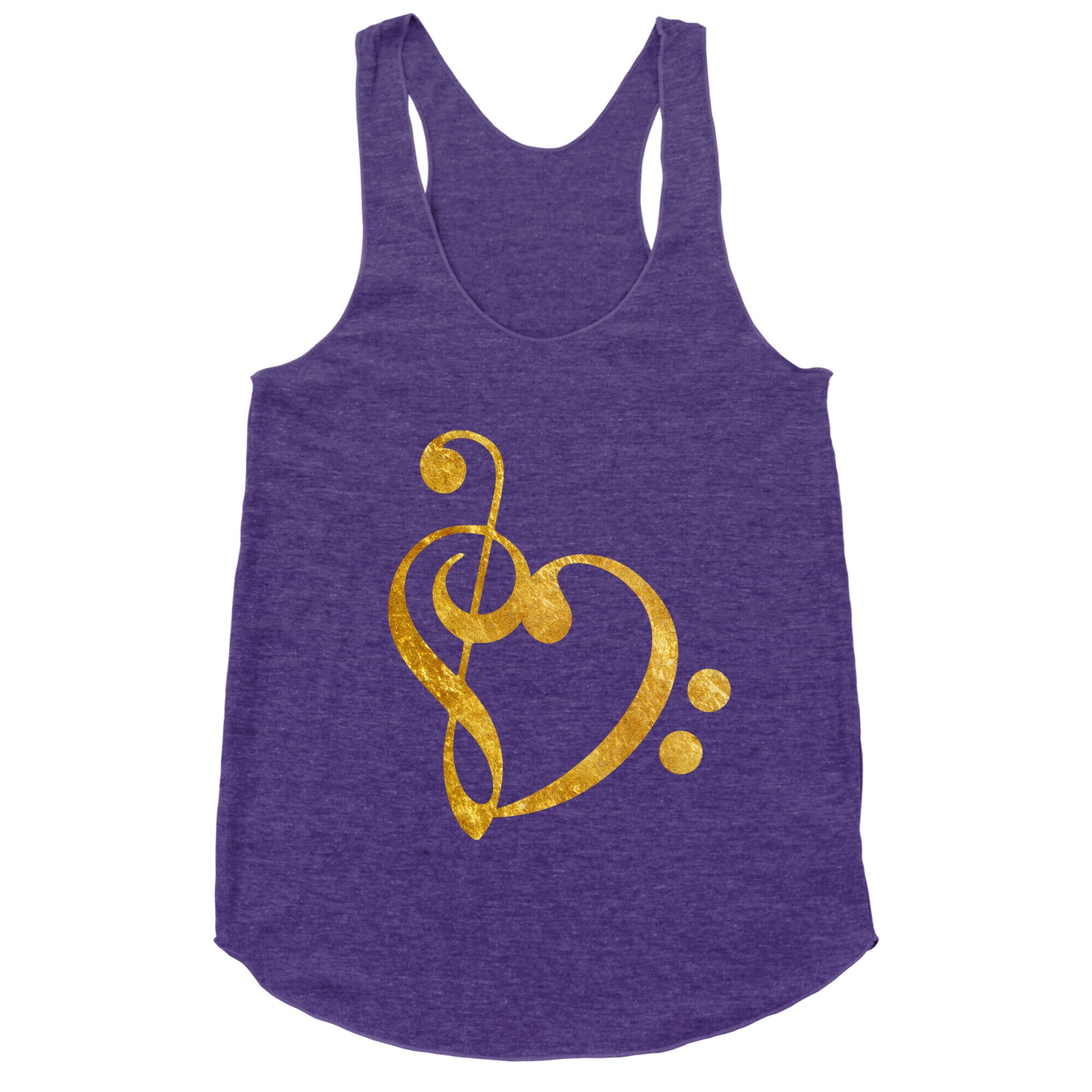 Musical Heart Racerback Tank