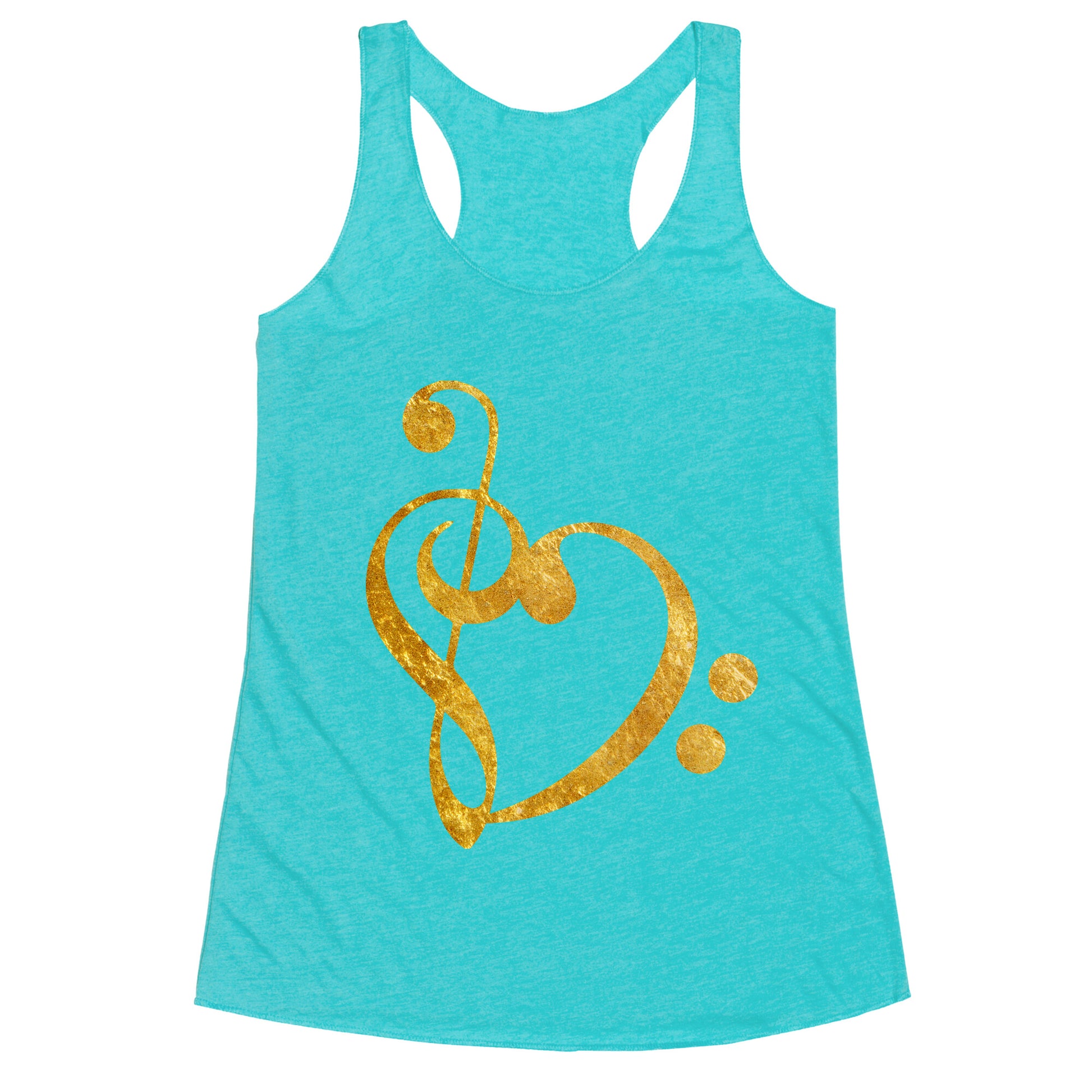 Musical Heart Racerback Tank