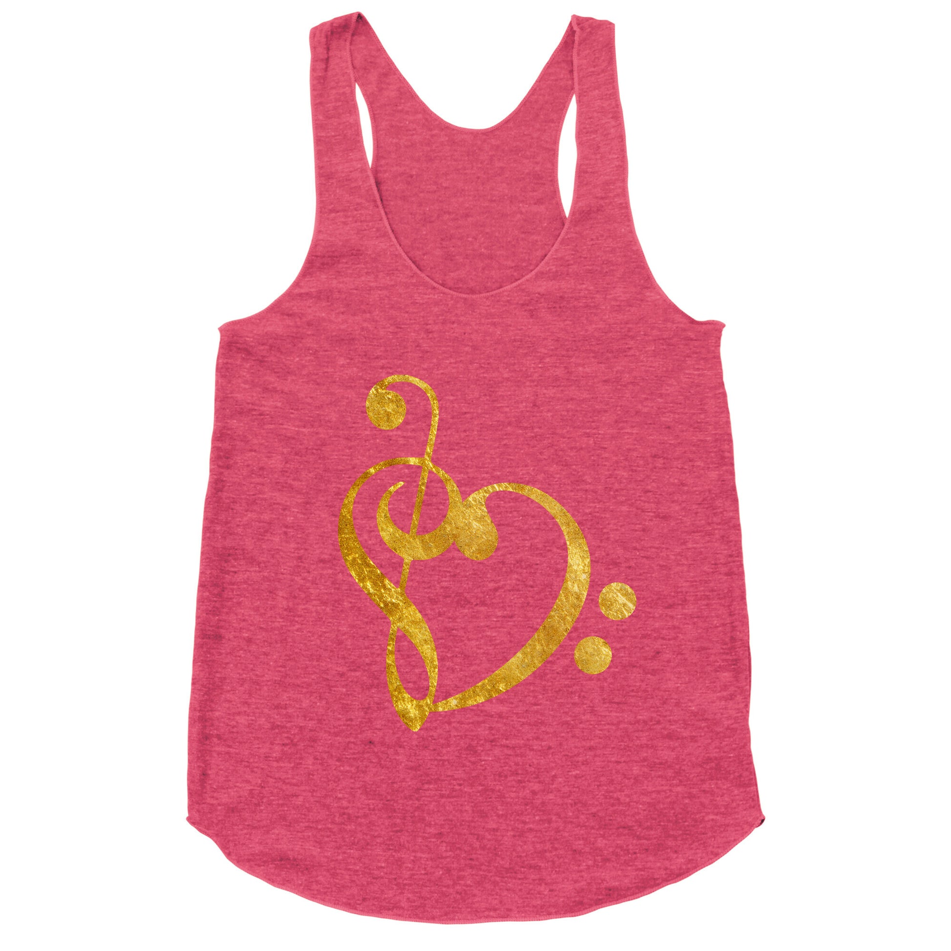 Musical Heart Racerback Tank