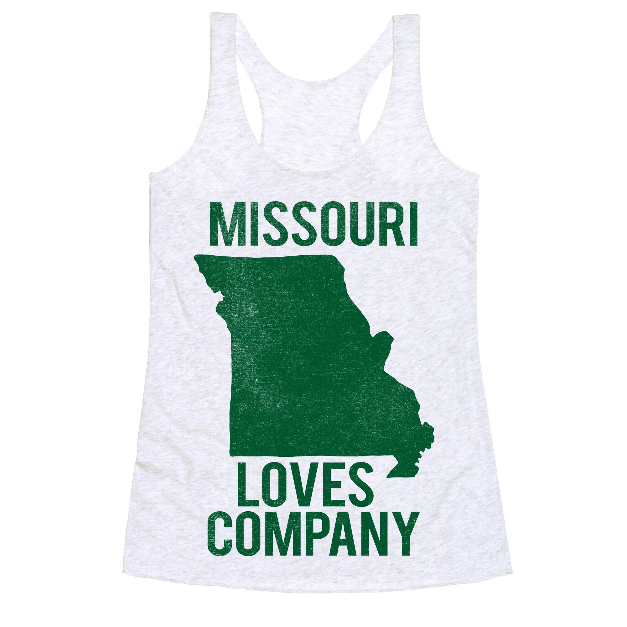 Missouri Loves Company Racerback Tank