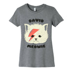 David Meowie Women's Cotton Tee