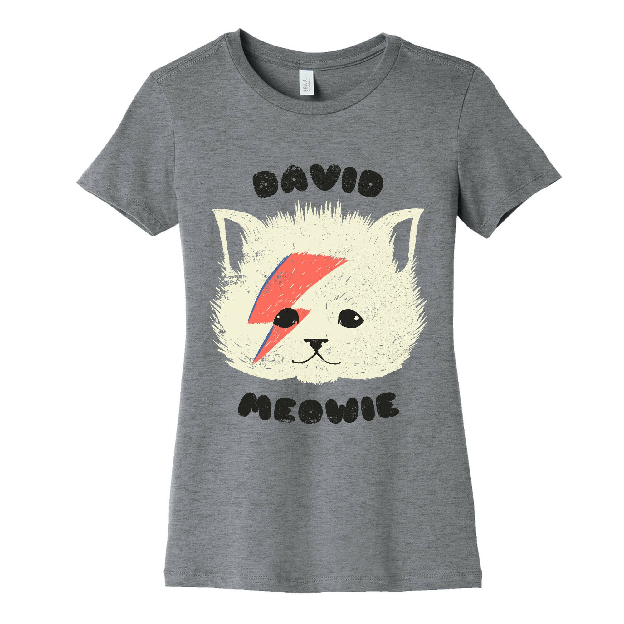 David Meowie Women's Cotton Tee