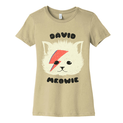 David Meowie Women's Cotton Tee