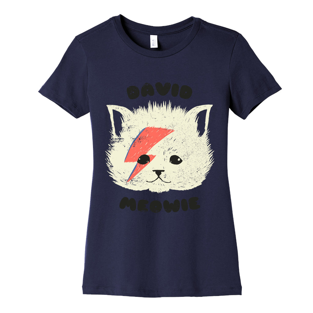 David Meowie Women's Cotton Tee