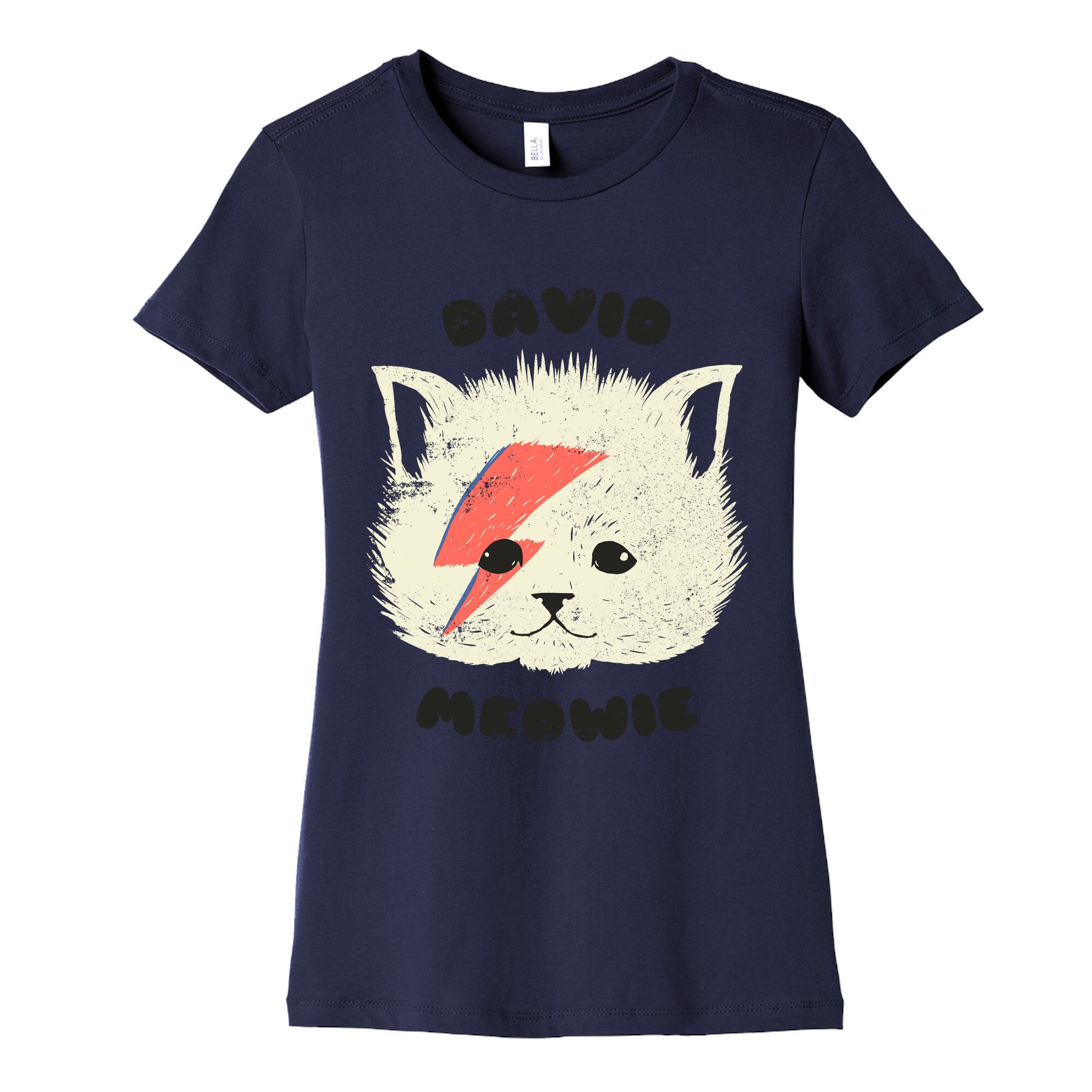 David Meowie Women's Cotton Tee