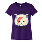 David Meowie Women's Cotton Tee