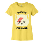 David Meowie Women's Cotton Tee