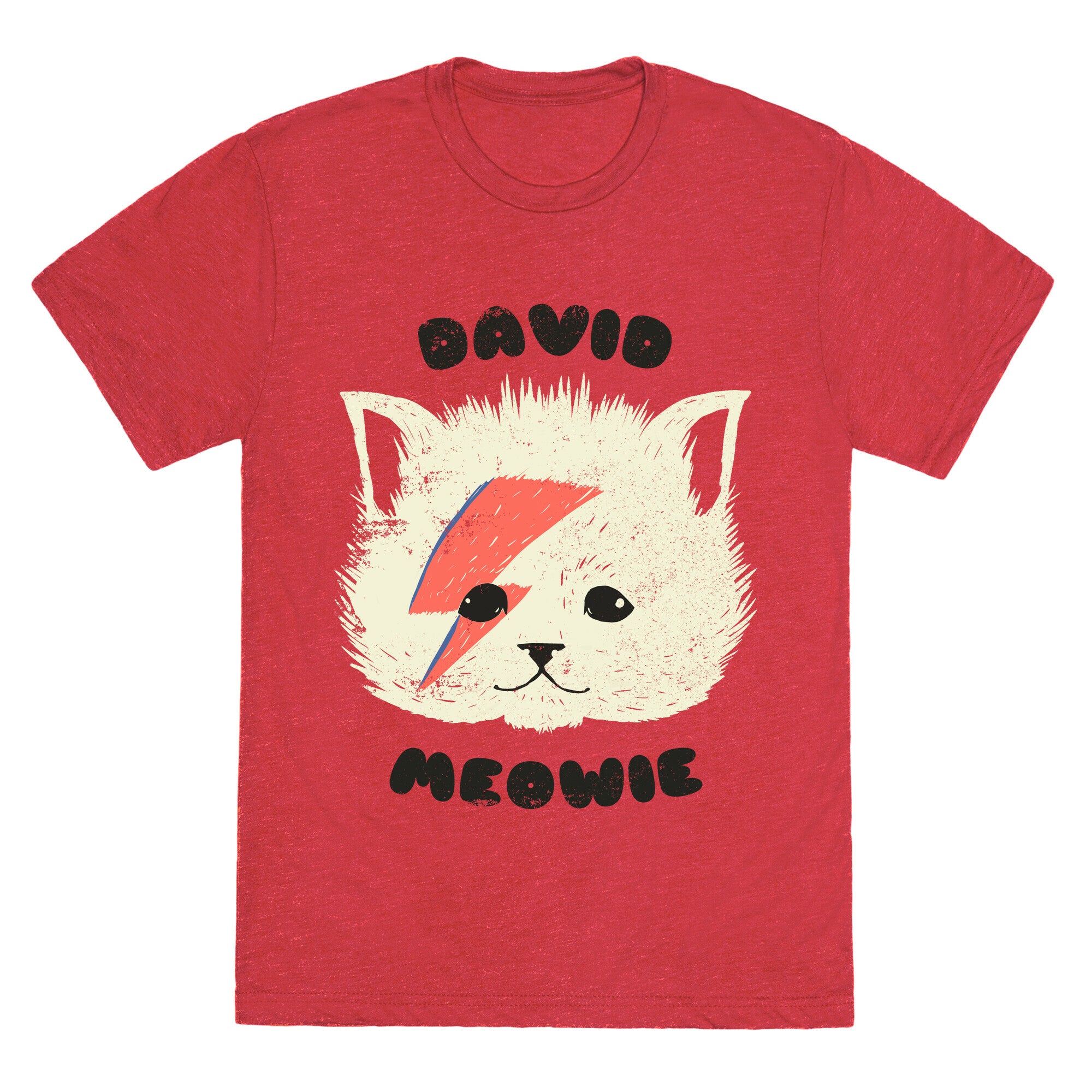 David Meowie Unisex Triblend Tee