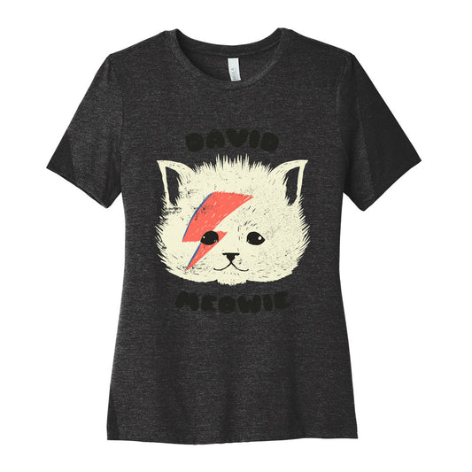 David Meowie Women's Cotton Tee