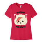 David Meowie Women's Cotton Tee