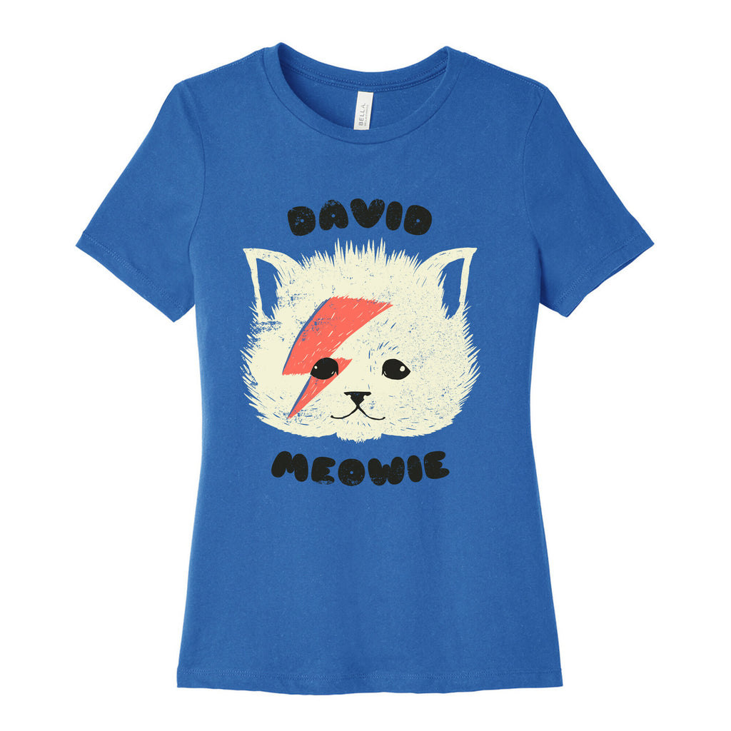 David Meowie Women's Cotton Tee