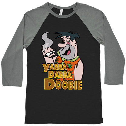 Yabba Dabba Doobie Baseball Tee