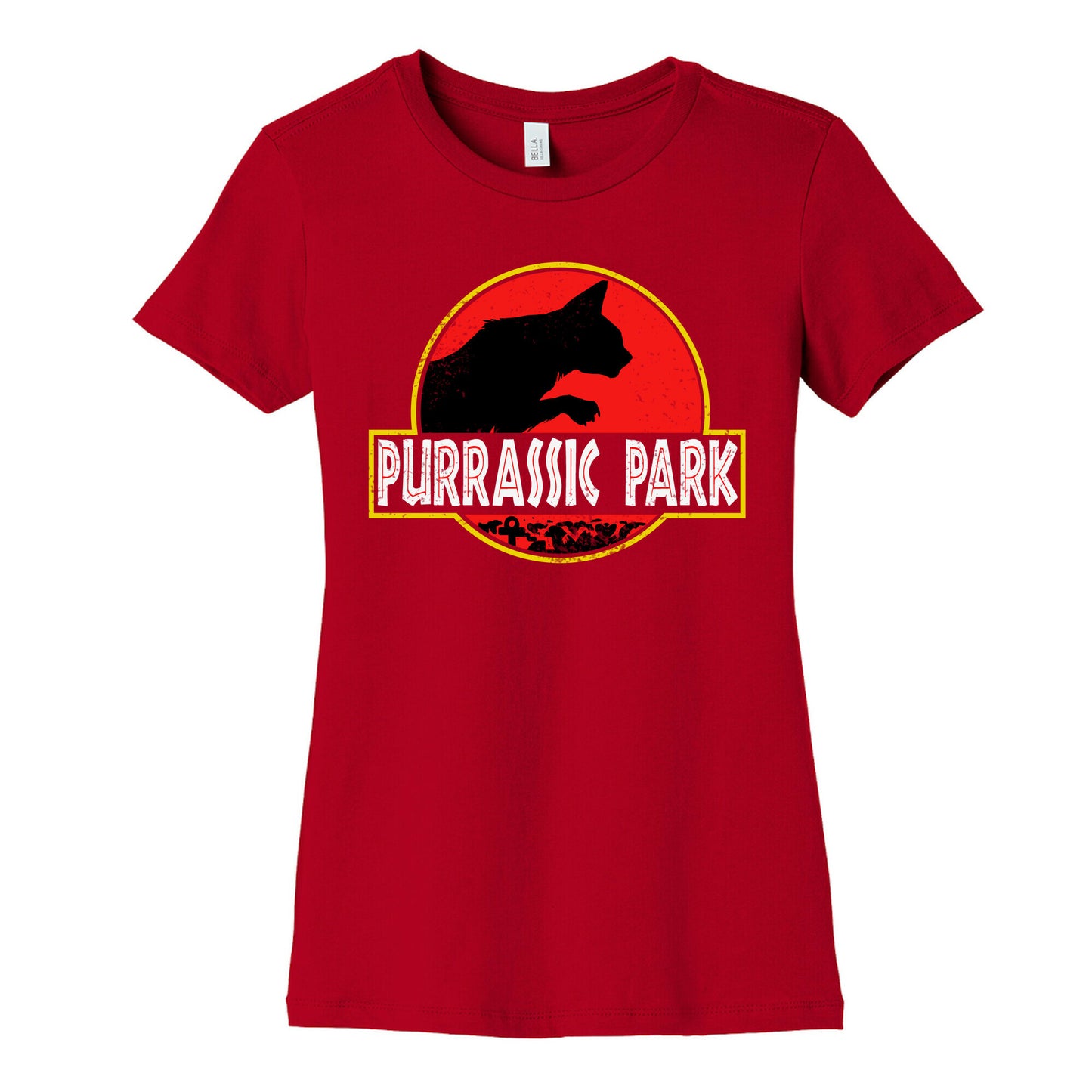 Purrassic Park Women's Cotton Tee