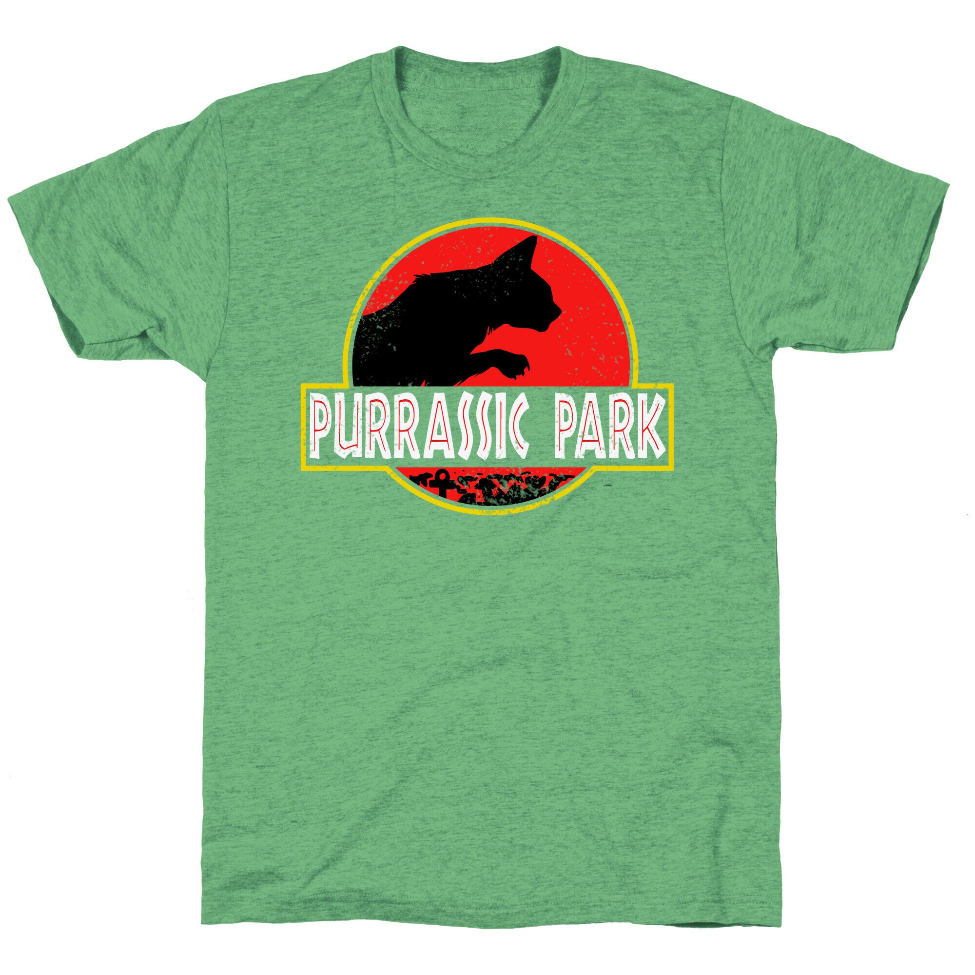 Purrassic Park Unisex Triblend Tee