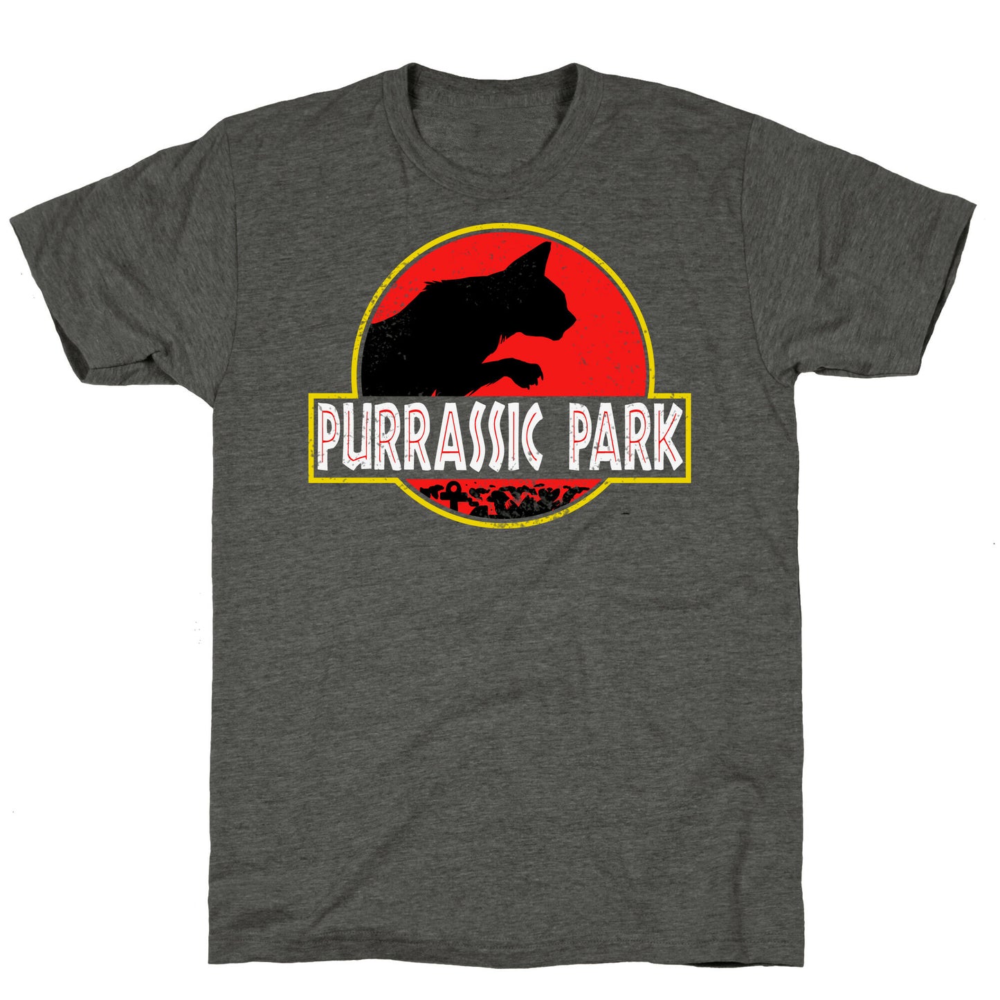 Purrassic Park Unisex Triblend Tee