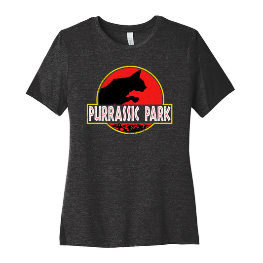 Purrassic Park Women's Cotton Tee