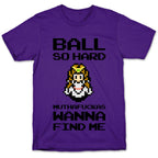 Ball So Hard Muthafuckas Wanna Find Me (Zelda) T-Shirt