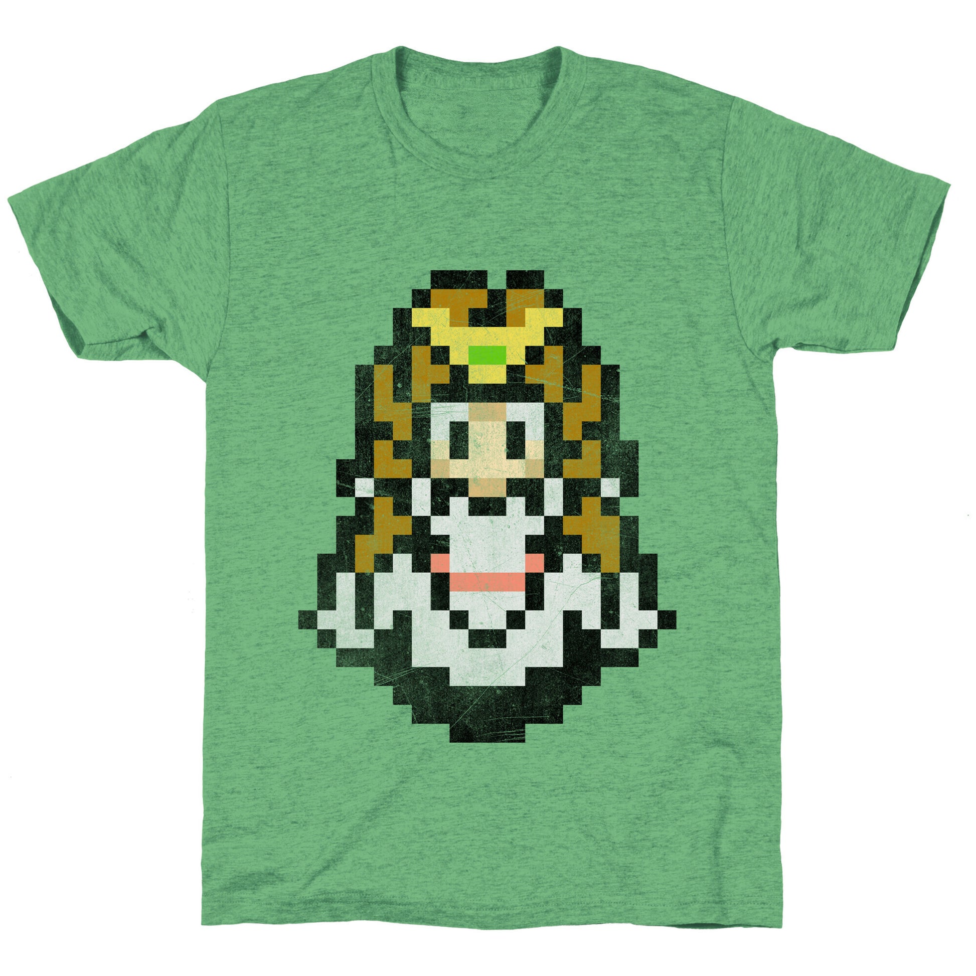 Princess Zelda 8-Bit Unisex Triblend Tee