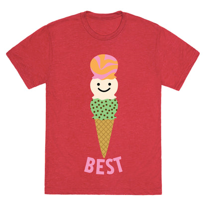 Ice Cream and Cake (Ice Cream) Unisex Triblend Tee