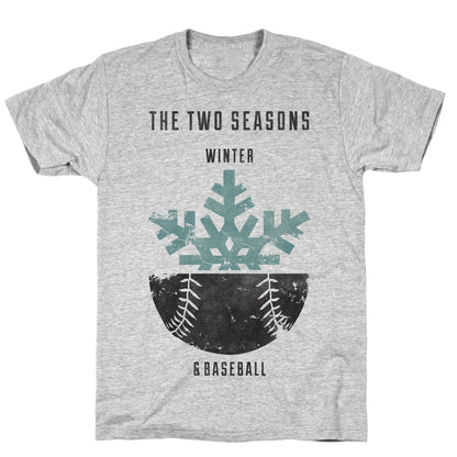 Winter and Baseball T-Shirt