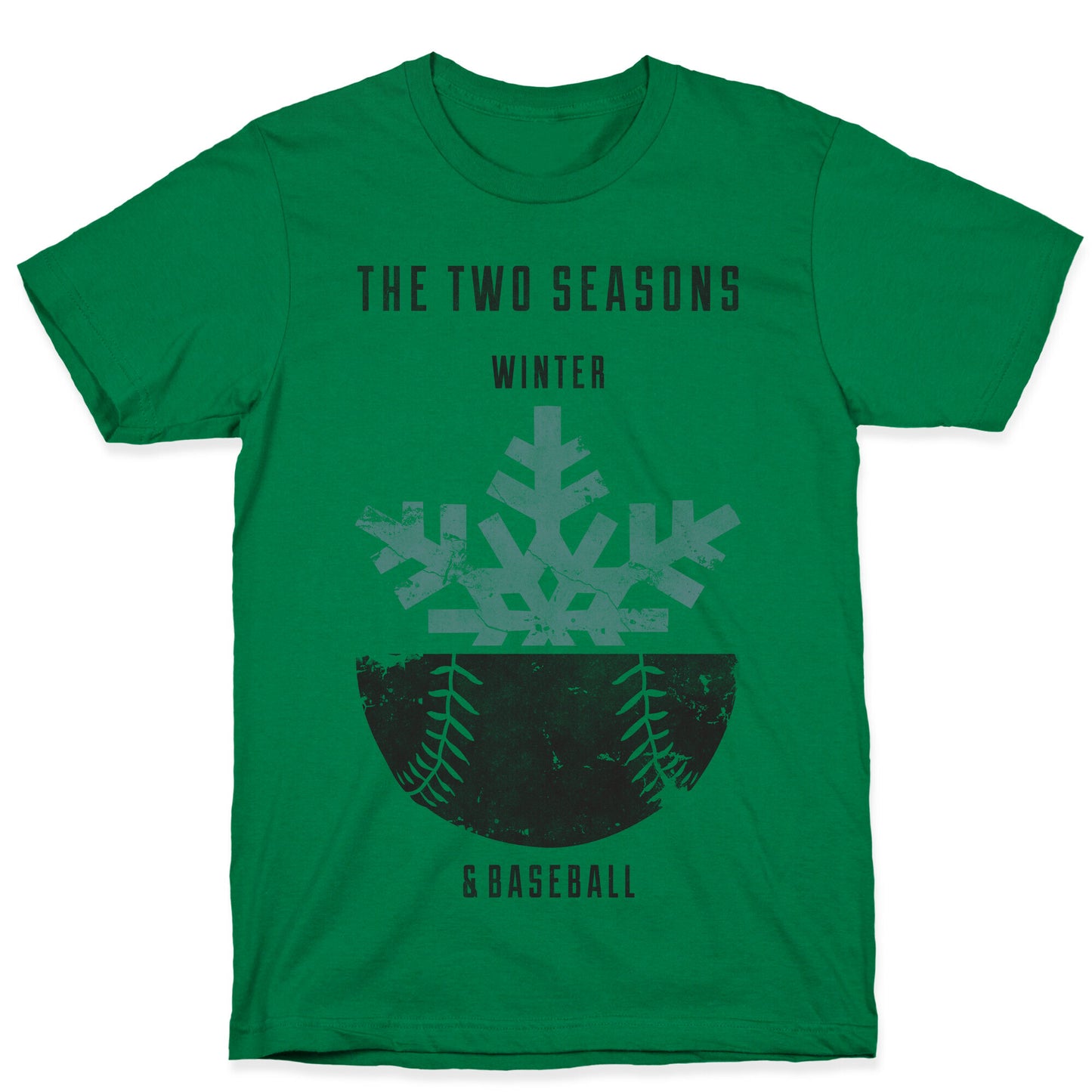 Winter and Baseball T-Shirt