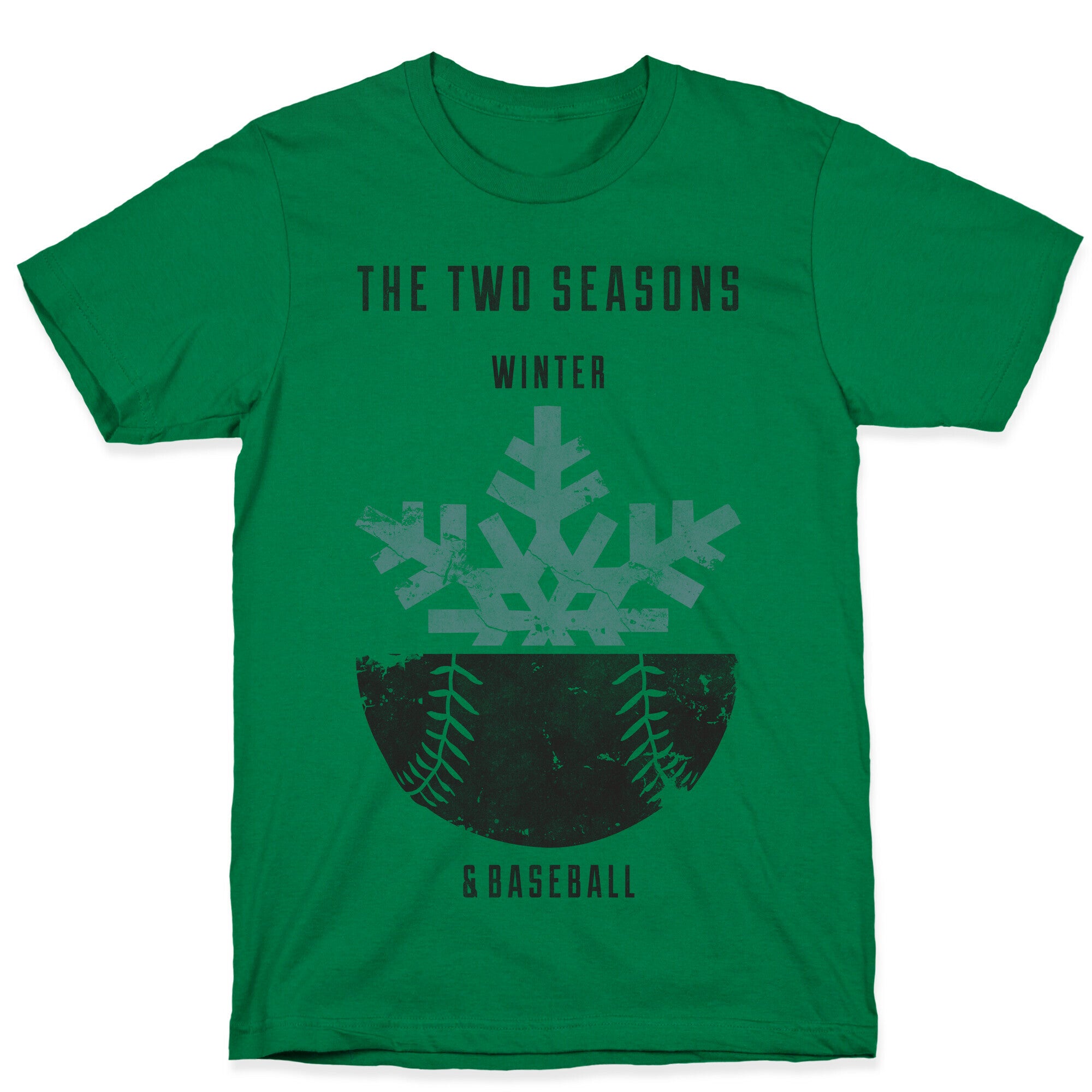 Winter and Baseball T-Shirt