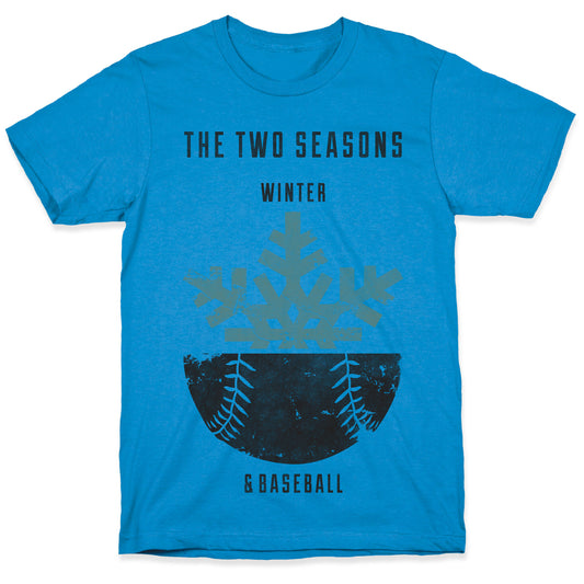 Winter and Baseball T-Shirt