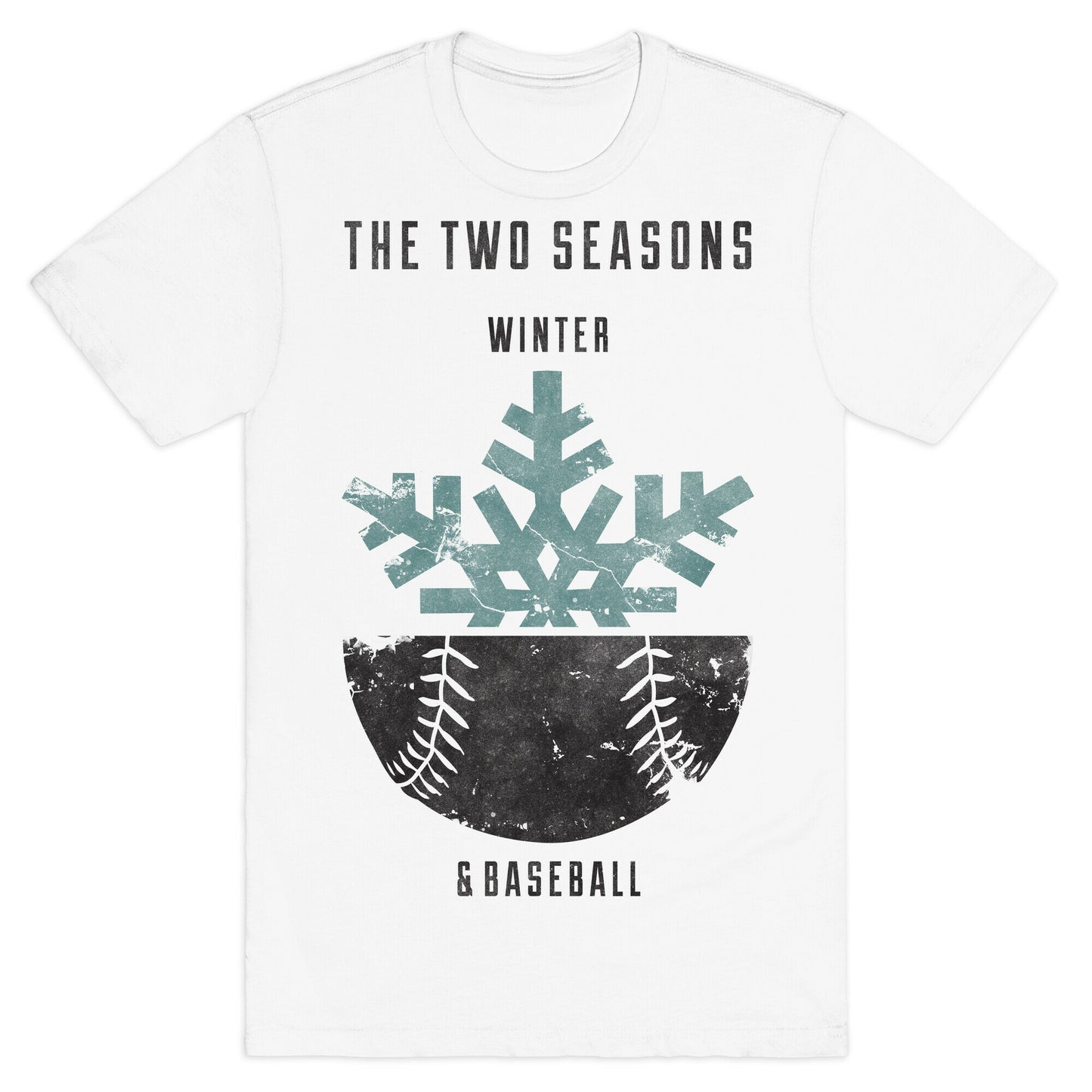 Winter and Baseball T-Shirt