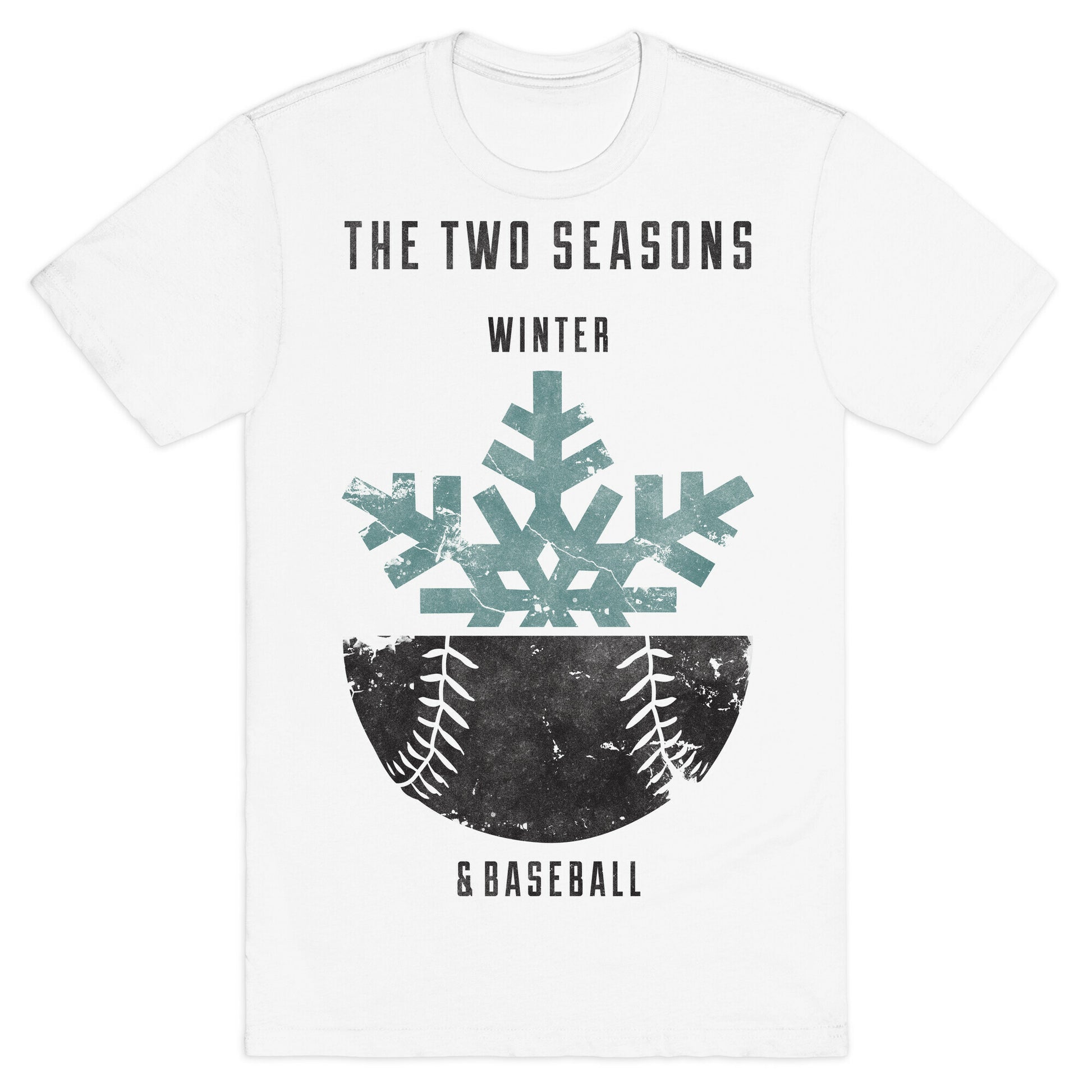Winter and Baseball T-Shirt